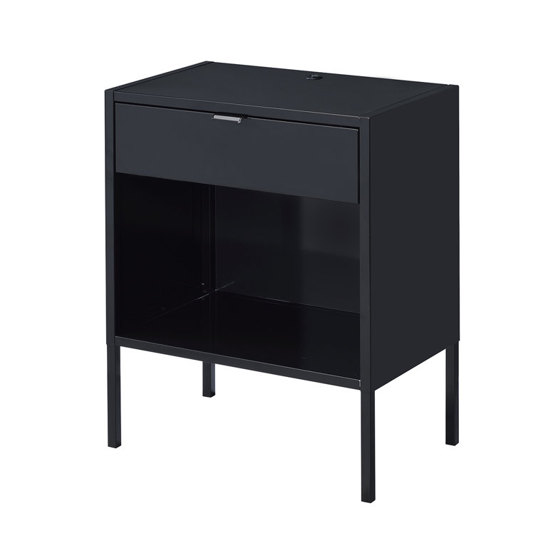 Latitude Run® Grant 24'' Tall End Table with Storage Wayfair
